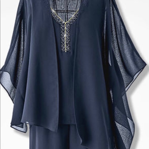 Coldwater Creek Other - 3pc Sheer Elegance Set 18W NWT